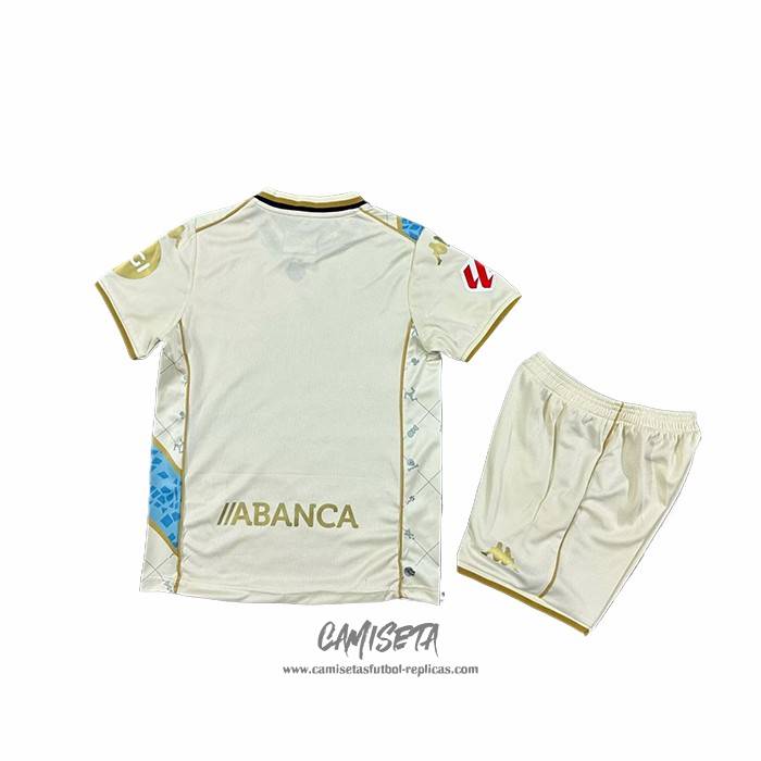 Tercera Camiseta Deportivo de La Coruna 2025-2026 Nino